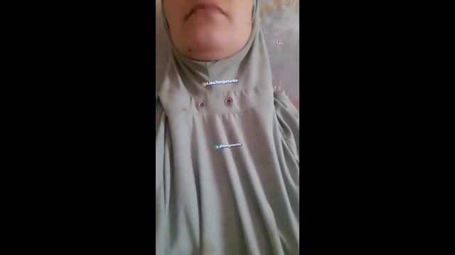Türbanlı Kimsesiz Merve Tango ifşa videoları part 12